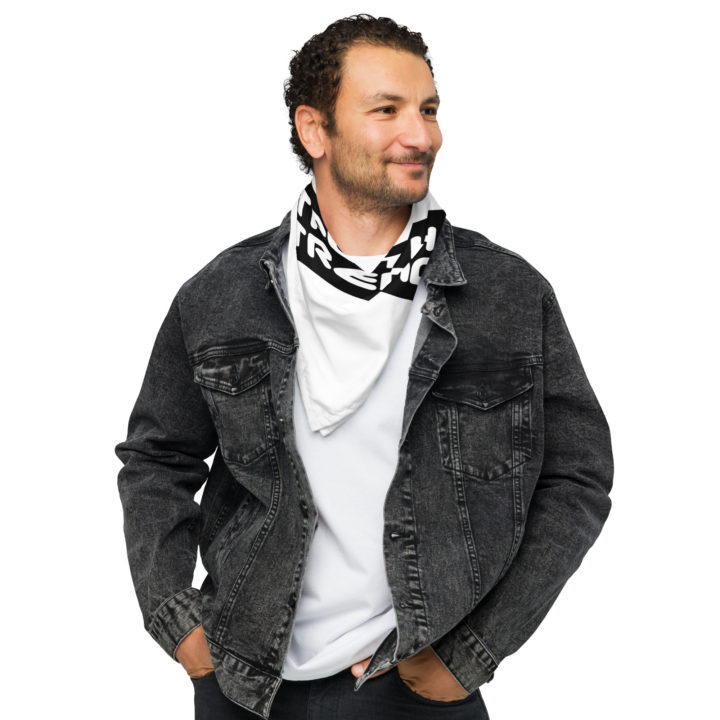 Truth Trench Bandanna male Caucasian model - TruthTrench