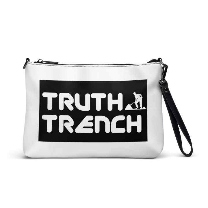 TruthTrench crossbody bag white - TruthTrench