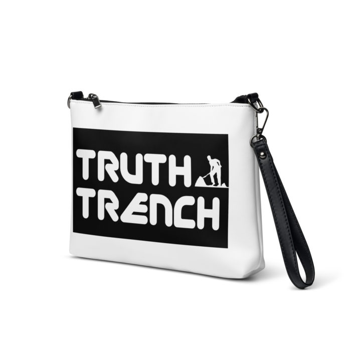 TruthTrench crossbody bag white - TruthTrench