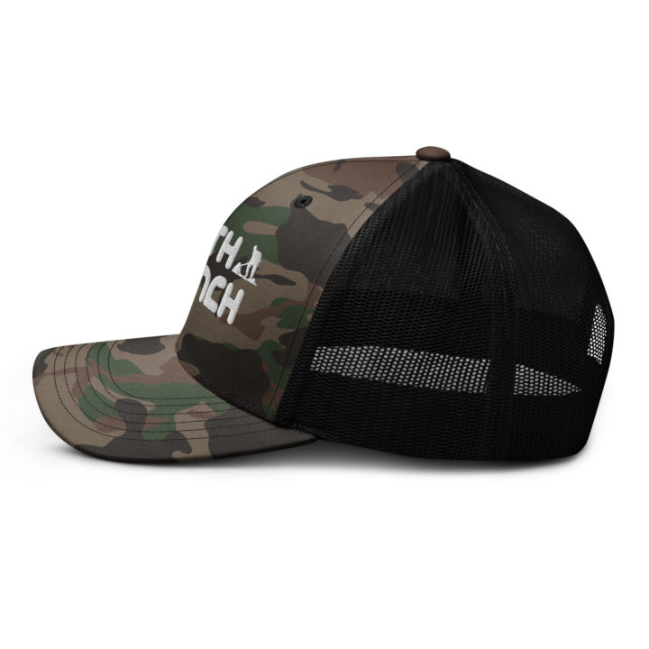 TruthTrench camouflage trucker cap - TruthTrench