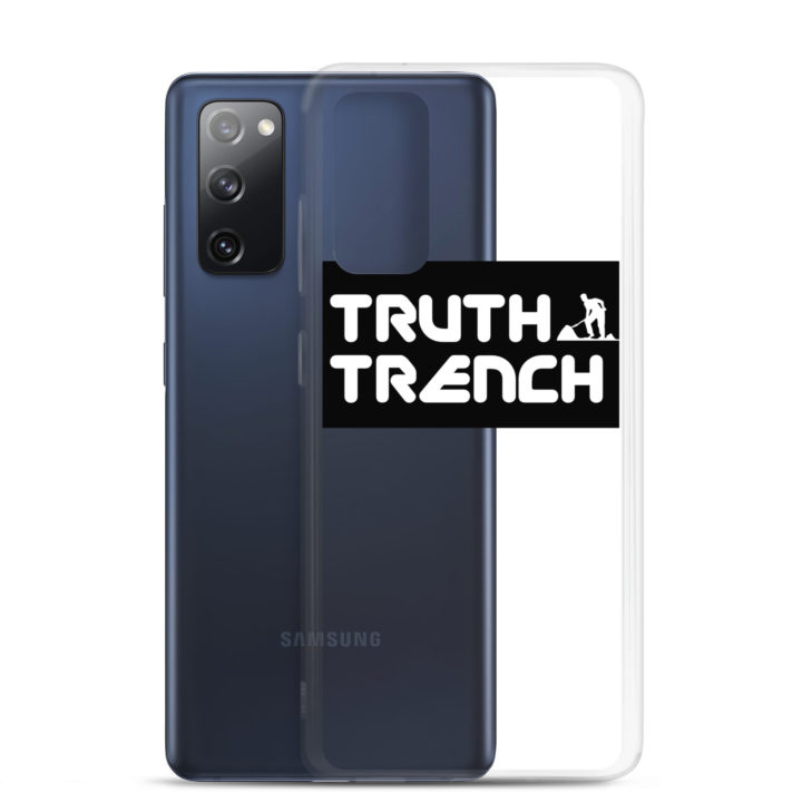 TruthTrench Clear Samsung phone case - TruthTrench