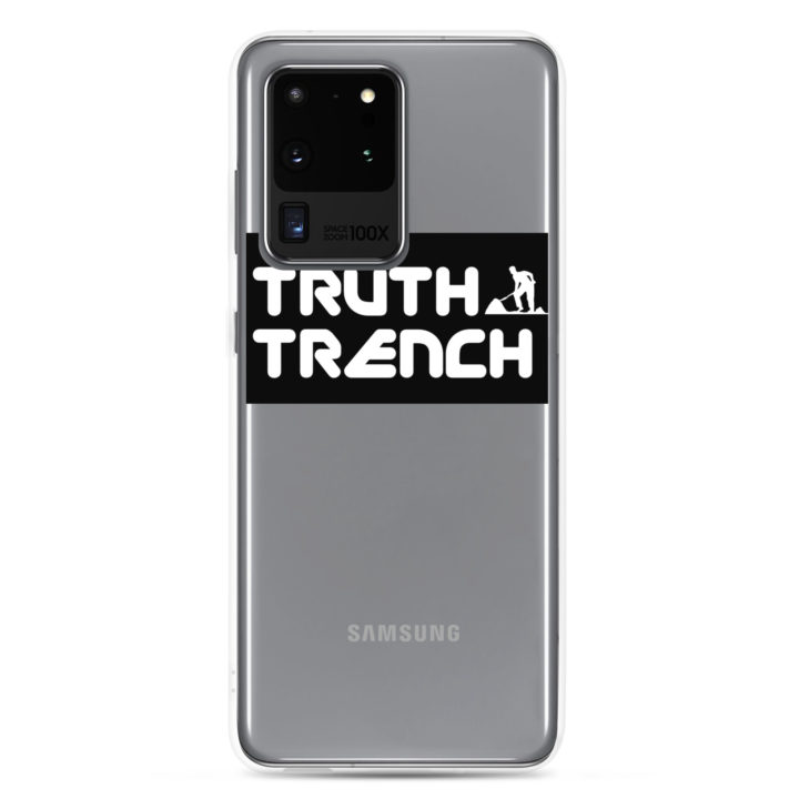 TruthTrench Clear Samsung phone case - TruthTrench