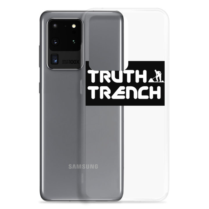 TruthTrench Clear Samsung phone case - TruthTrench