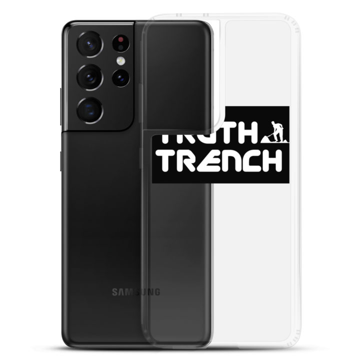 TruthTrench Clear Samsung phone case - TruthTrench