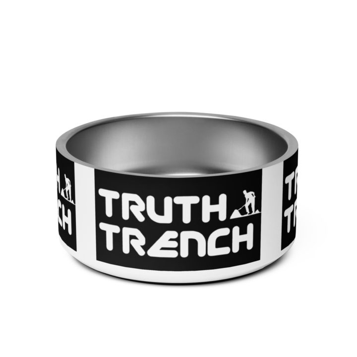 Truth Trench Dog Bowl empty - TruthTrench