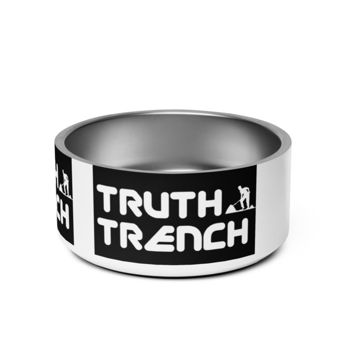 Truth Trench Dog Bowl empty - TruthTrench