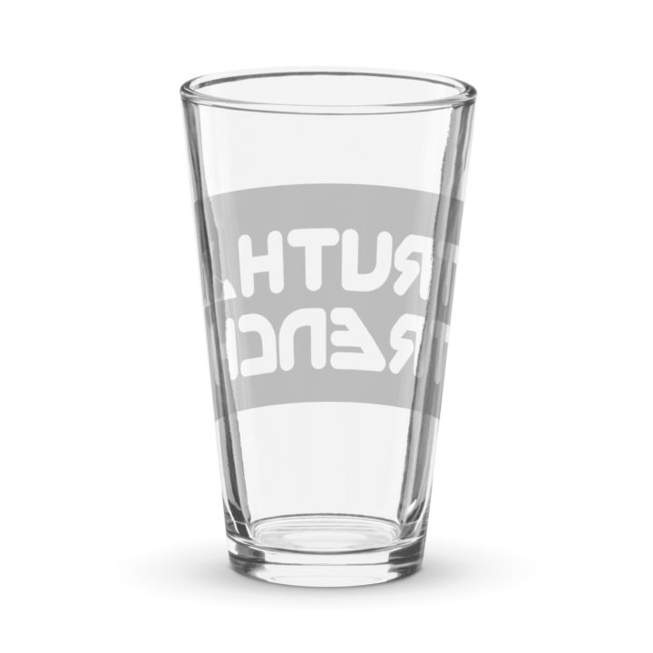 TruthTrench 16 0z. Pint glass / shaker - TruthTrench