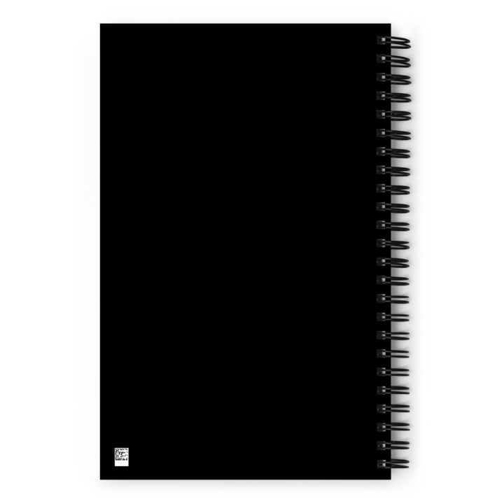 TruthTrench black spiral notebook - TruthTrench