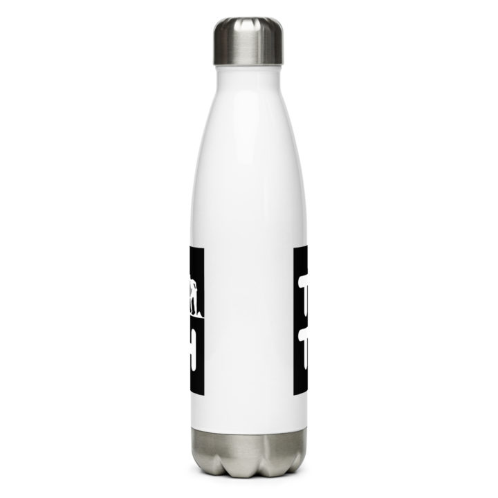 TruthTrench white stainless steel water bottle - TruthTrench