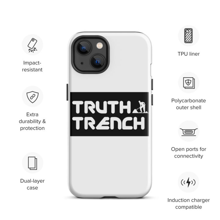 TruthTrench tough glossy case for iPhone 13 Pro - TruthTrench