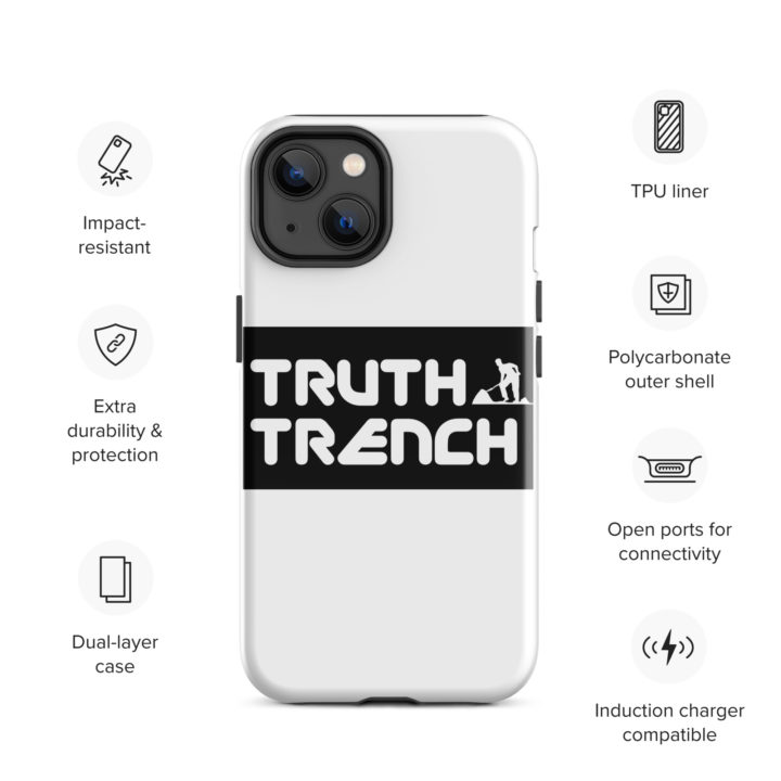 TruthTrench tough glossy case for iPhone 14 - TruthTrench