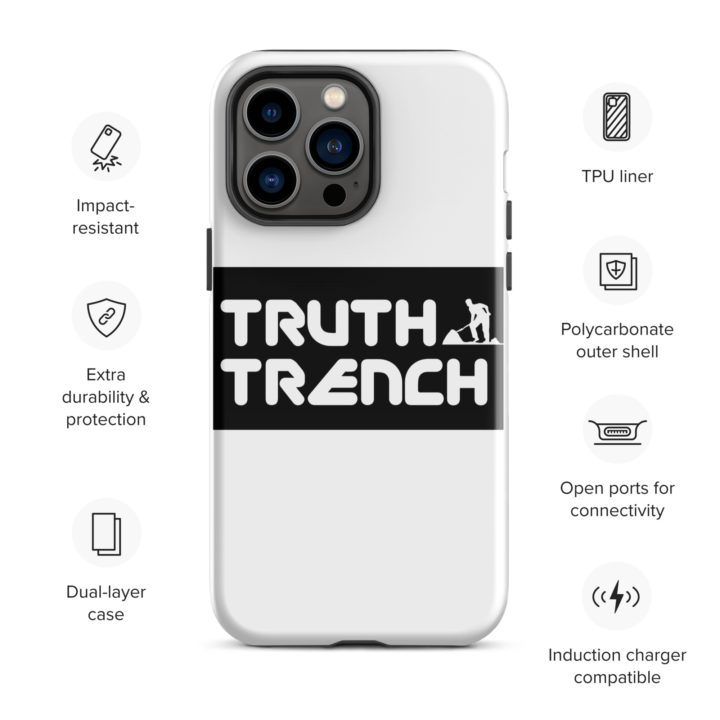 TruthTrench tough matte case for iPhone 14 Pro - TruthTrench