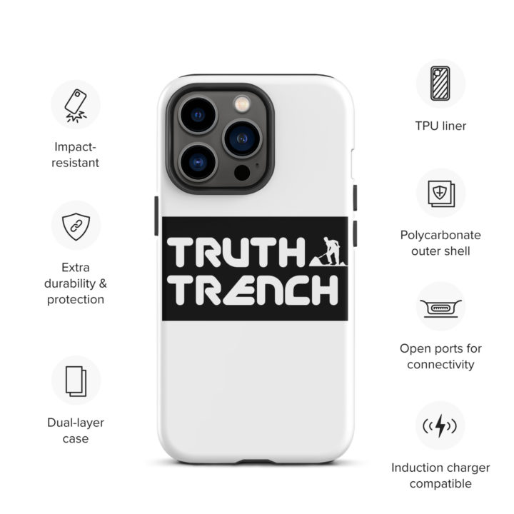 TruthTrench tough matte case for iPhone 13 Pro - TruthTrench