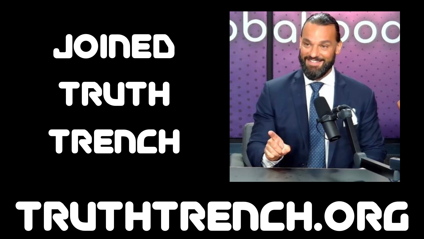 Sal Greco Joined Truth Trench