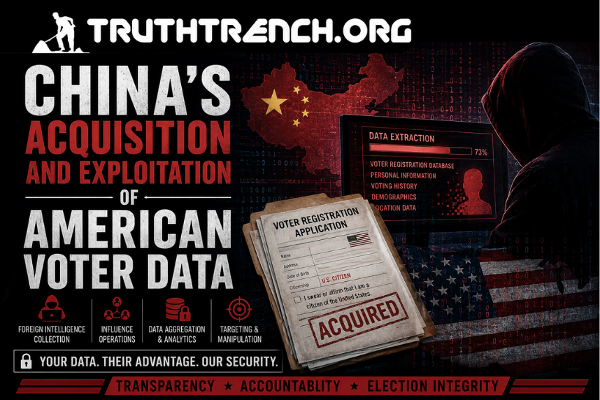 China's Acquisition and Exploitation of American Voter Data - Truth Trench Think Tank