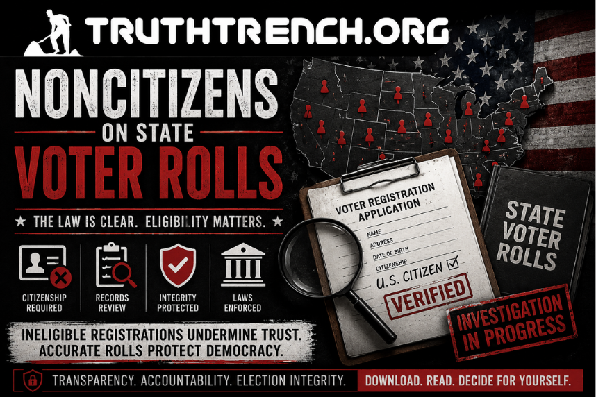 Noncitizens on State Voter Rolls - Truth Trench Think Tank