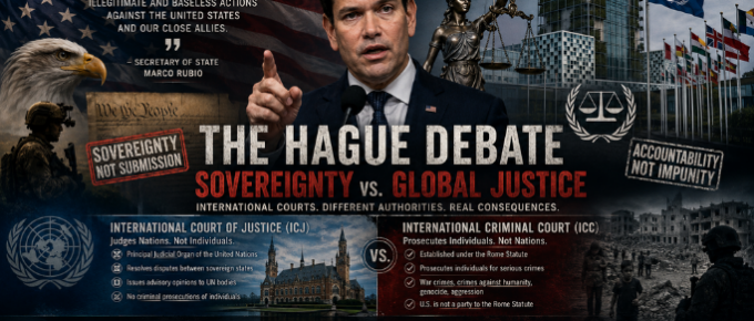 International Court of Justice or "International Court of Injustice"? The Debate Over Sovereignty, Global Courts, and Marco Rubio's Criticism - Truth Trench