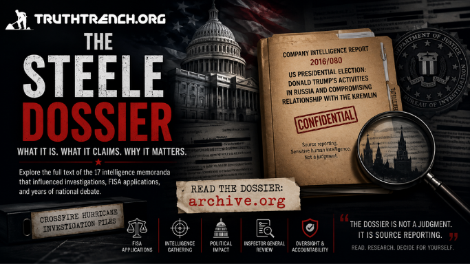 steele dossier trump intelligence allegations - Truth Trench Think Tank