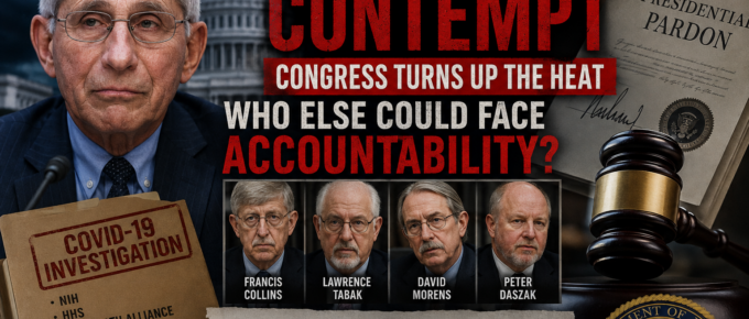 Fauci-Held-in-Contempt-Who-Else-Could-Face-Congressional-Scrutiny-Over-the-COVID-19-Response - Truth Trench Think Tank