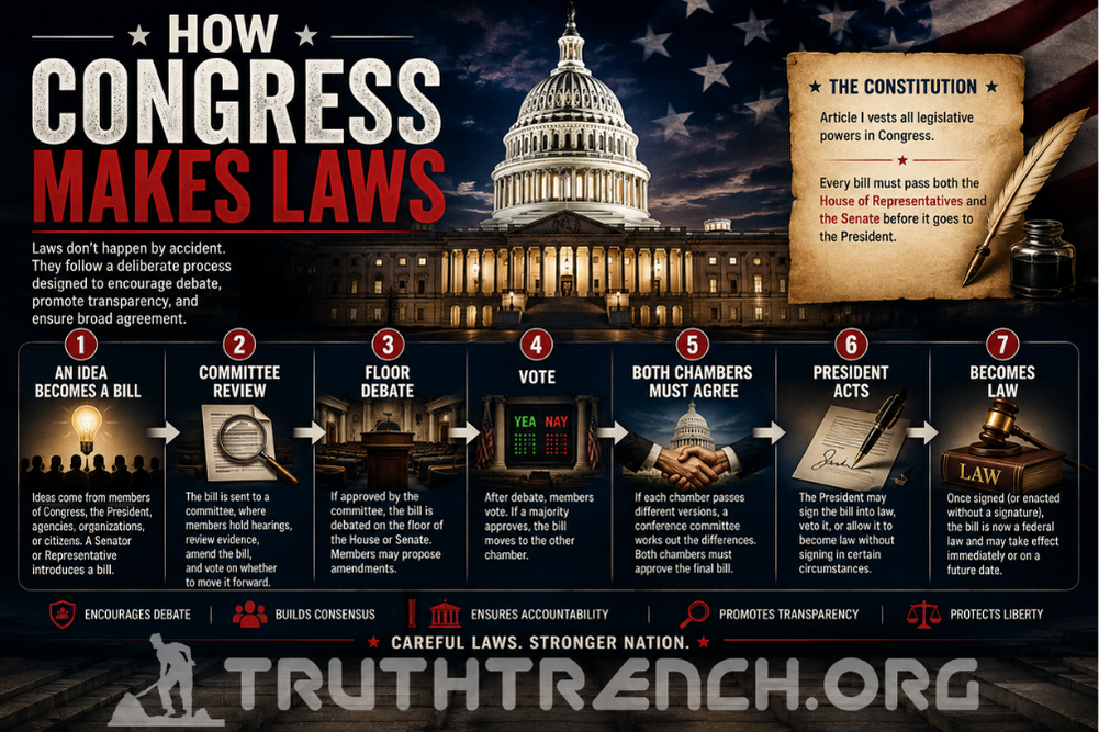 how congress makes laws - Truth Trench Think Tank