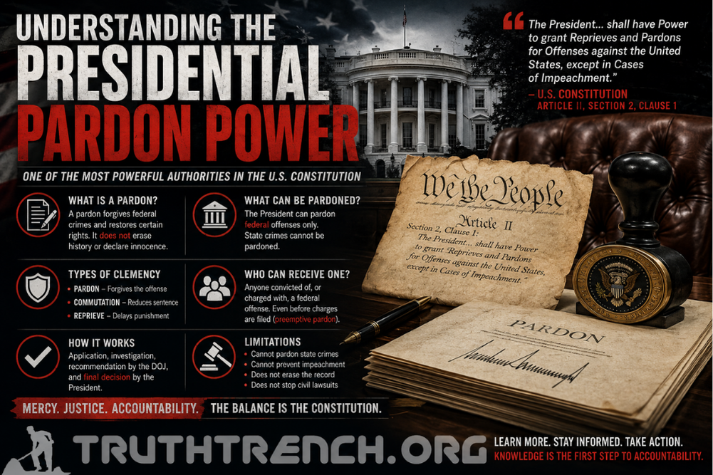 power of presidential pardon - Truth Trench Think Tank