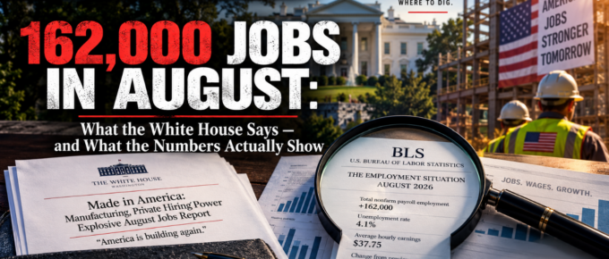 Made in America: Manufacturing, Private Hiring Power Explosive August Jobs Report. Truth Trench